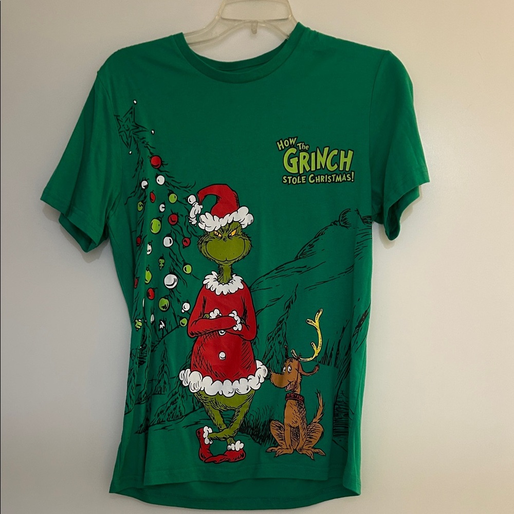Dr. Seuss Green Grinch adult T-Shirt